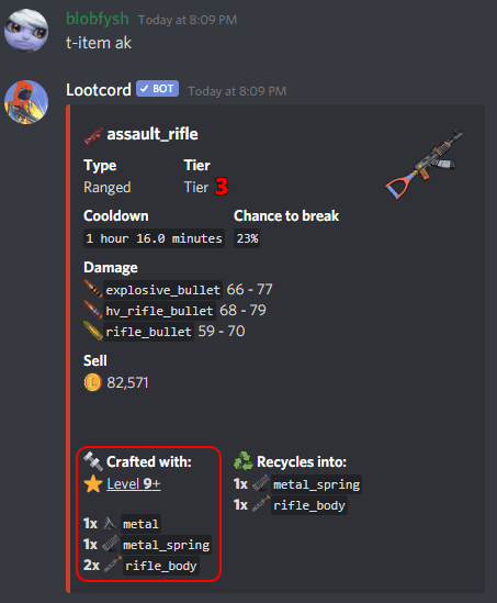 assault_rifle crafting materials example