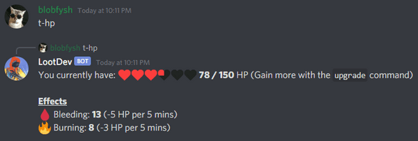 status effects